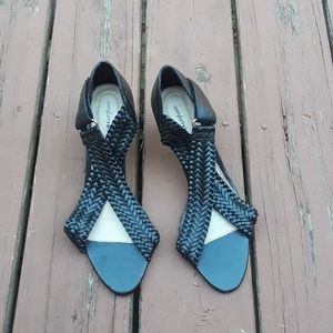 Gorgeous Black Braided Sandals